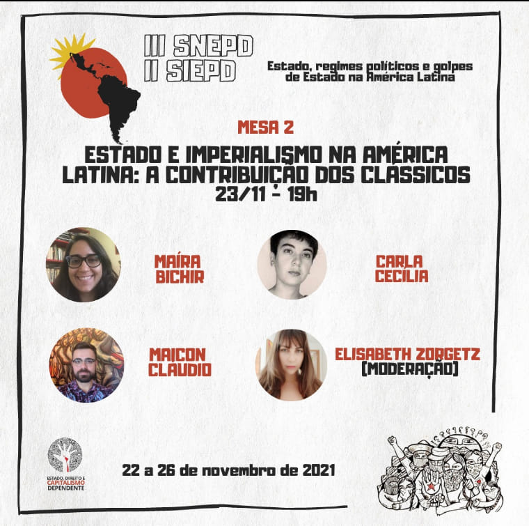Estado e imperialismo na América Latina – a contribuição dos clássicos (Mesa 2 III SNEPD)