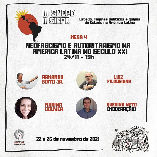 Neofascismo e autoritarismo na América Latina no Século XXI (mesa 4 III SNEPD)